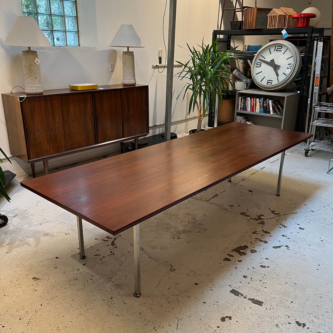Restored Early 1960s Knoll 10' Conference Table