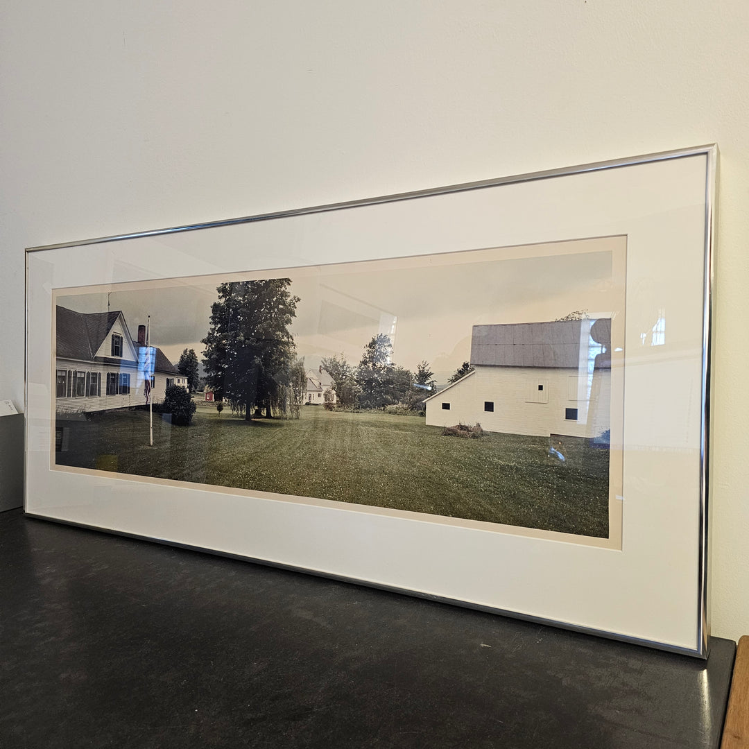 Stuart Klipper, Photograph 'House with Flag in Yard' 1981