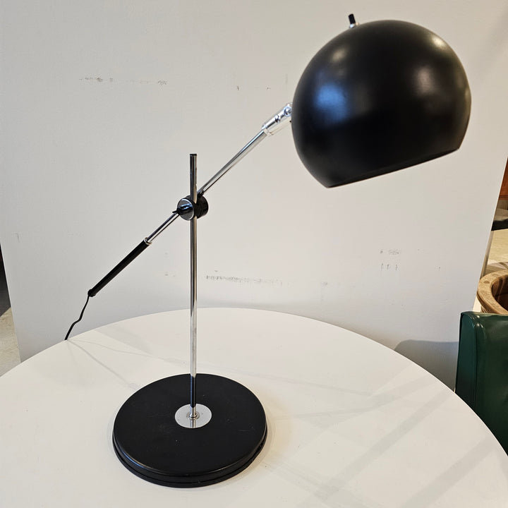 Large Sonneman Style Orb Table Lamp