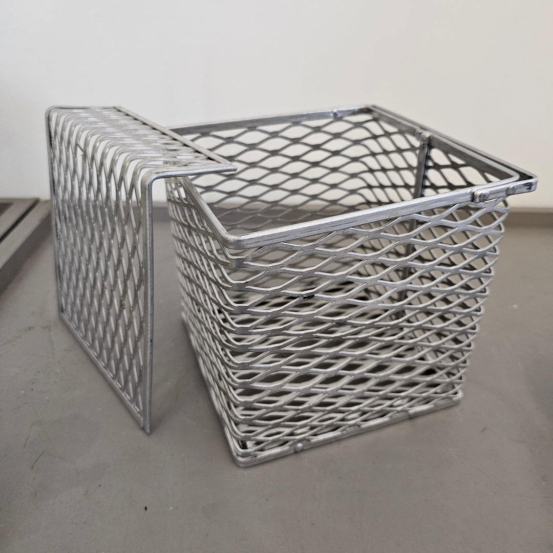 Aluminum Mesh Basket w/ Lid