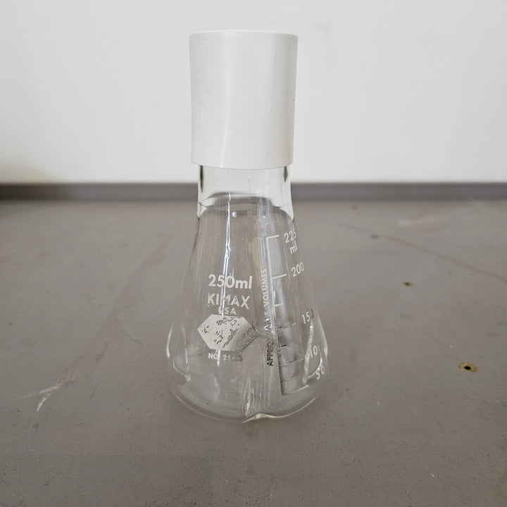 250ml Kimax Flask w/ Plastic Cap
