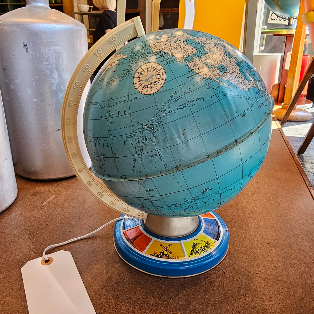 Vintage Tabletop Globe