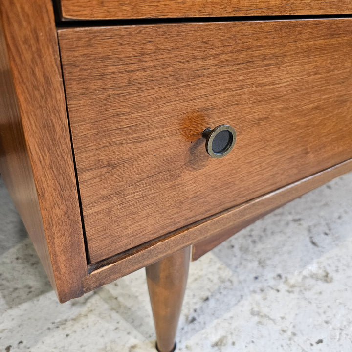 MCM Walnut Highboy Dresser