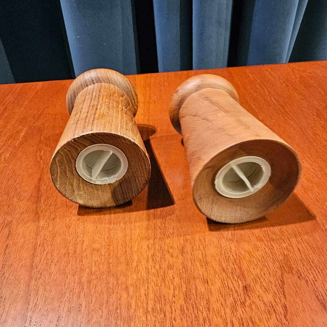 Teak Salt & Pepper Shakers