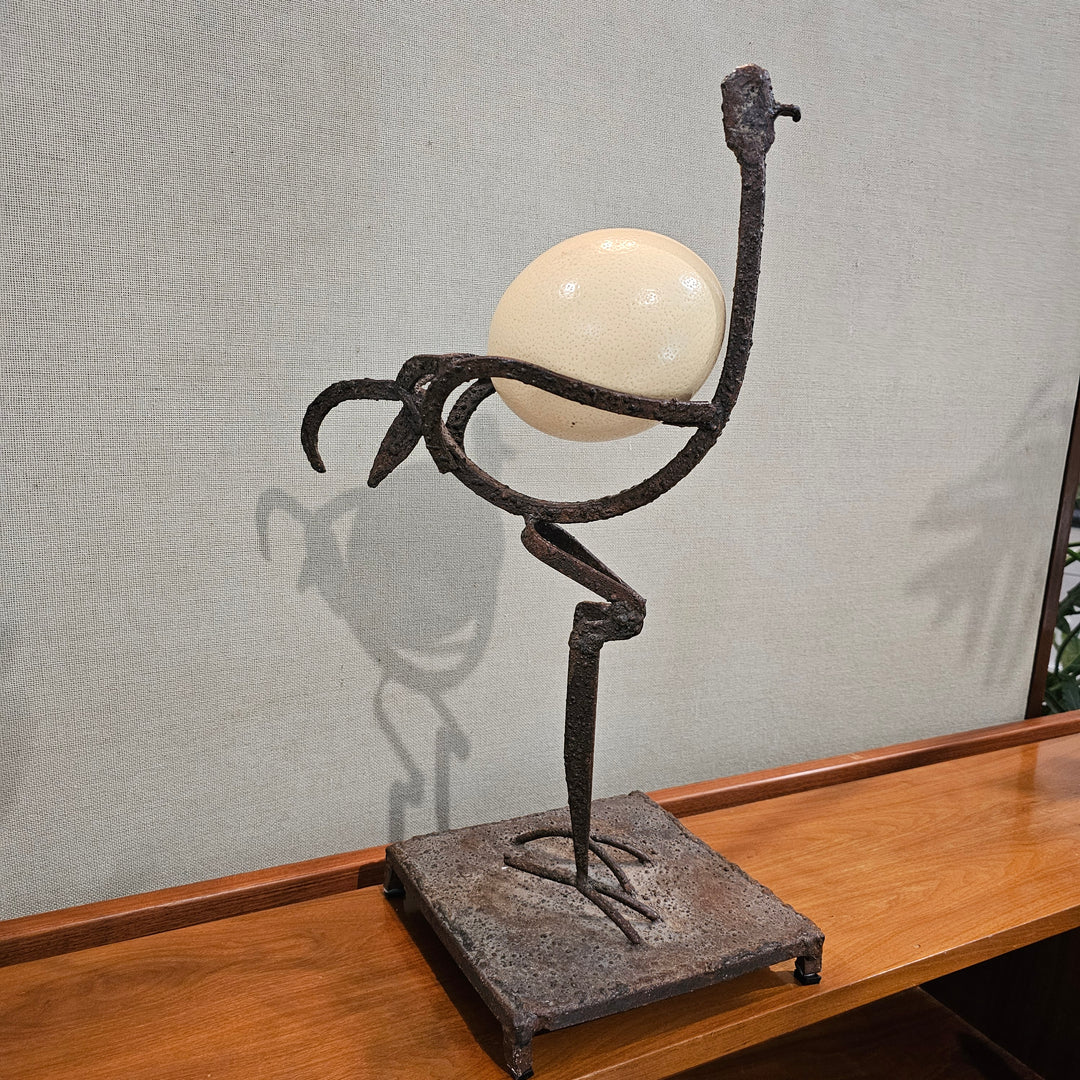 Giacometti Style Ostrich Sculpture
