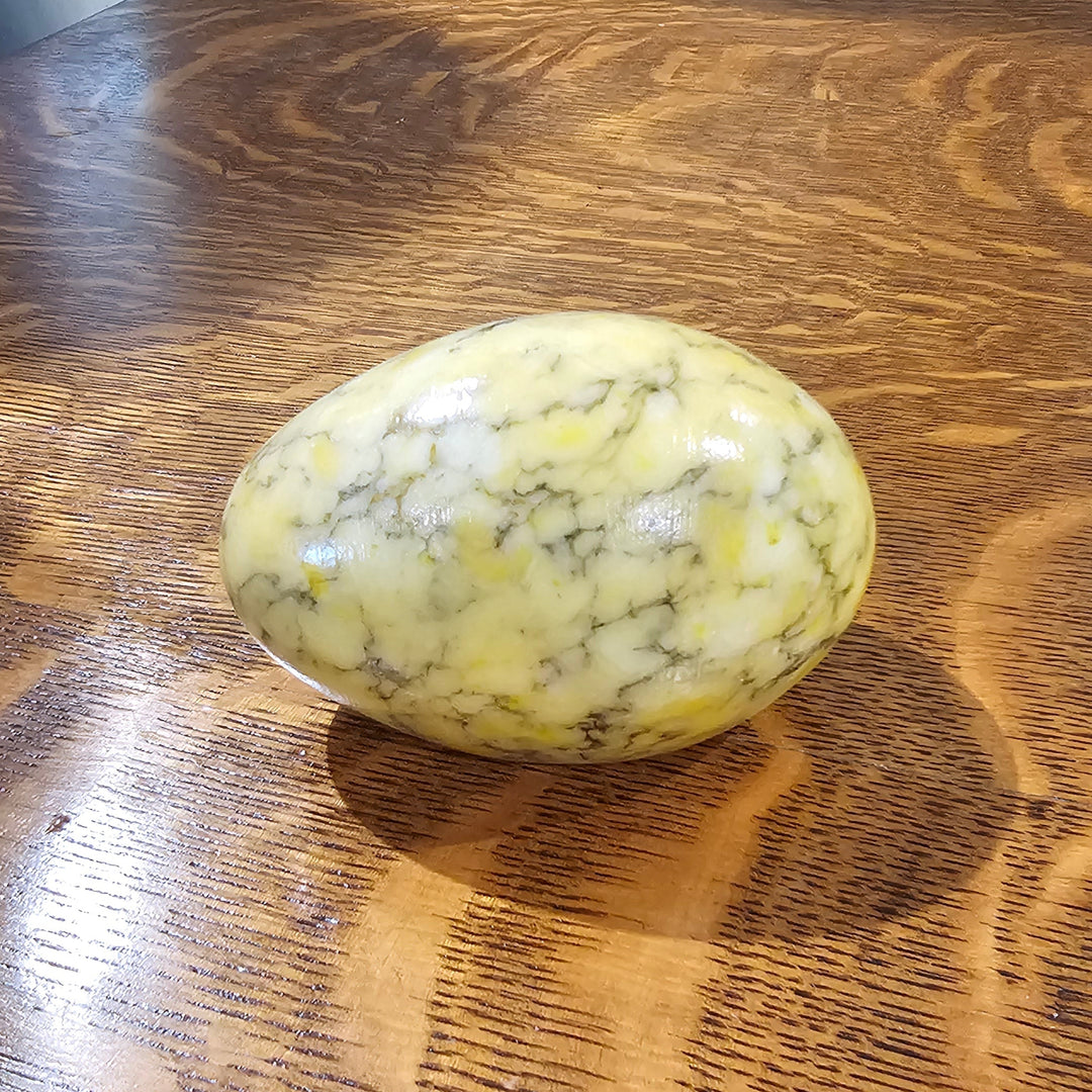 Marble Egg Paperweight