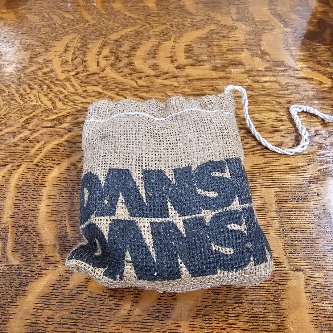 (4) Dansk Teak Coasters & Pouch