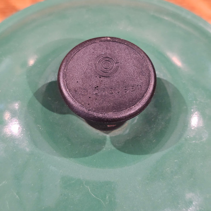 Le Creuset Hunter Green Saucier Pot w/ Lid