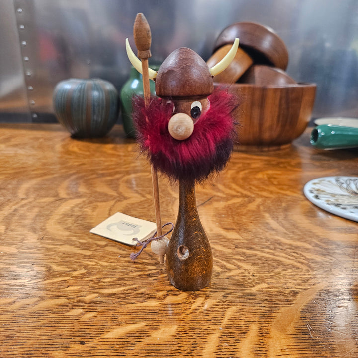 Teak Viking Figuring 'Jodar' (missing shield)