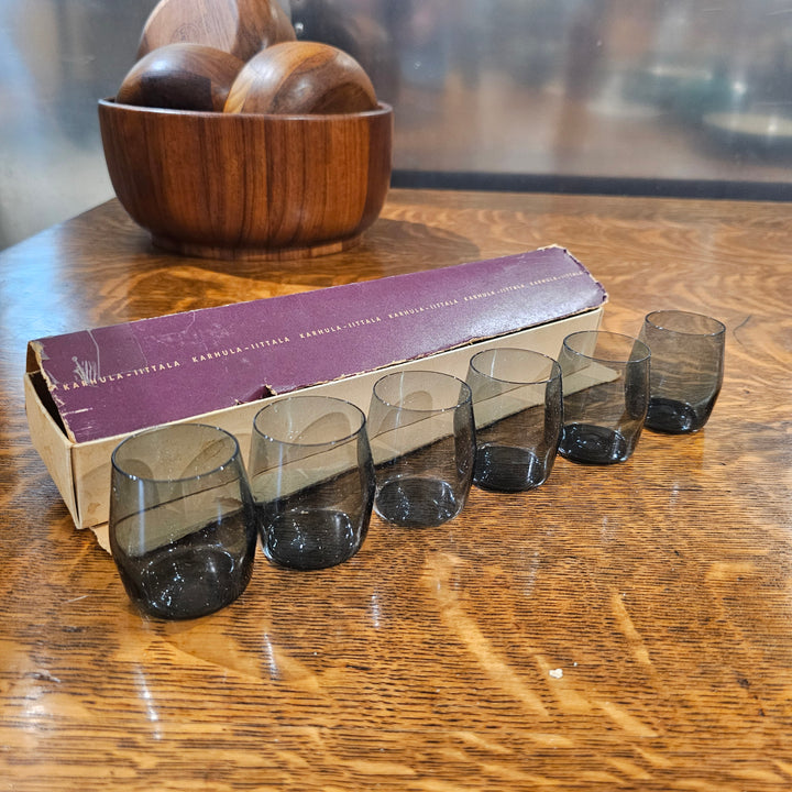(6) Karhula Iittala Shot Glasses
