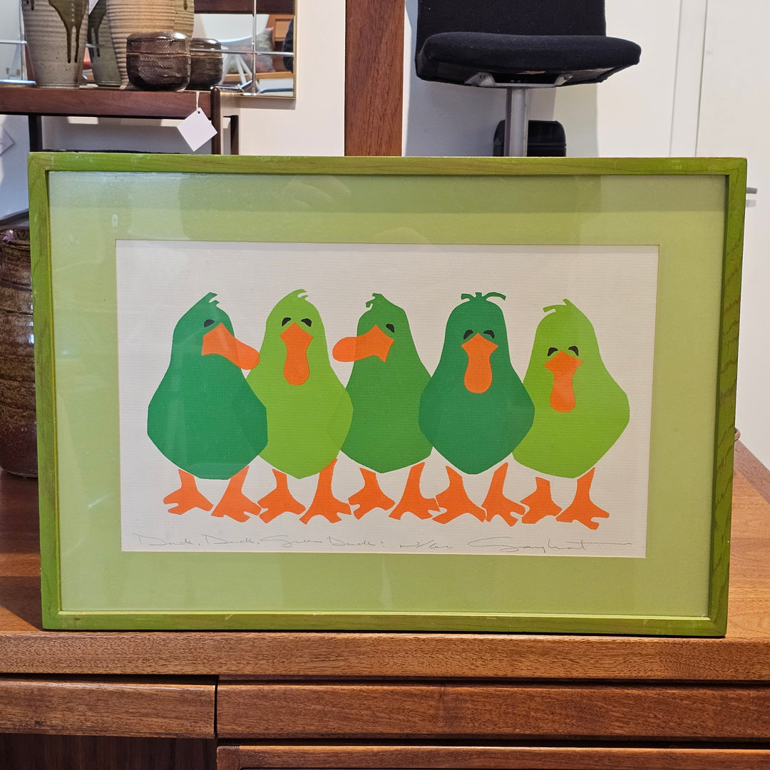 Green Duck Artwork
