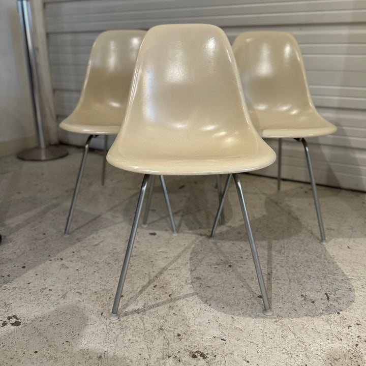 White Herman Miller Shell Chair