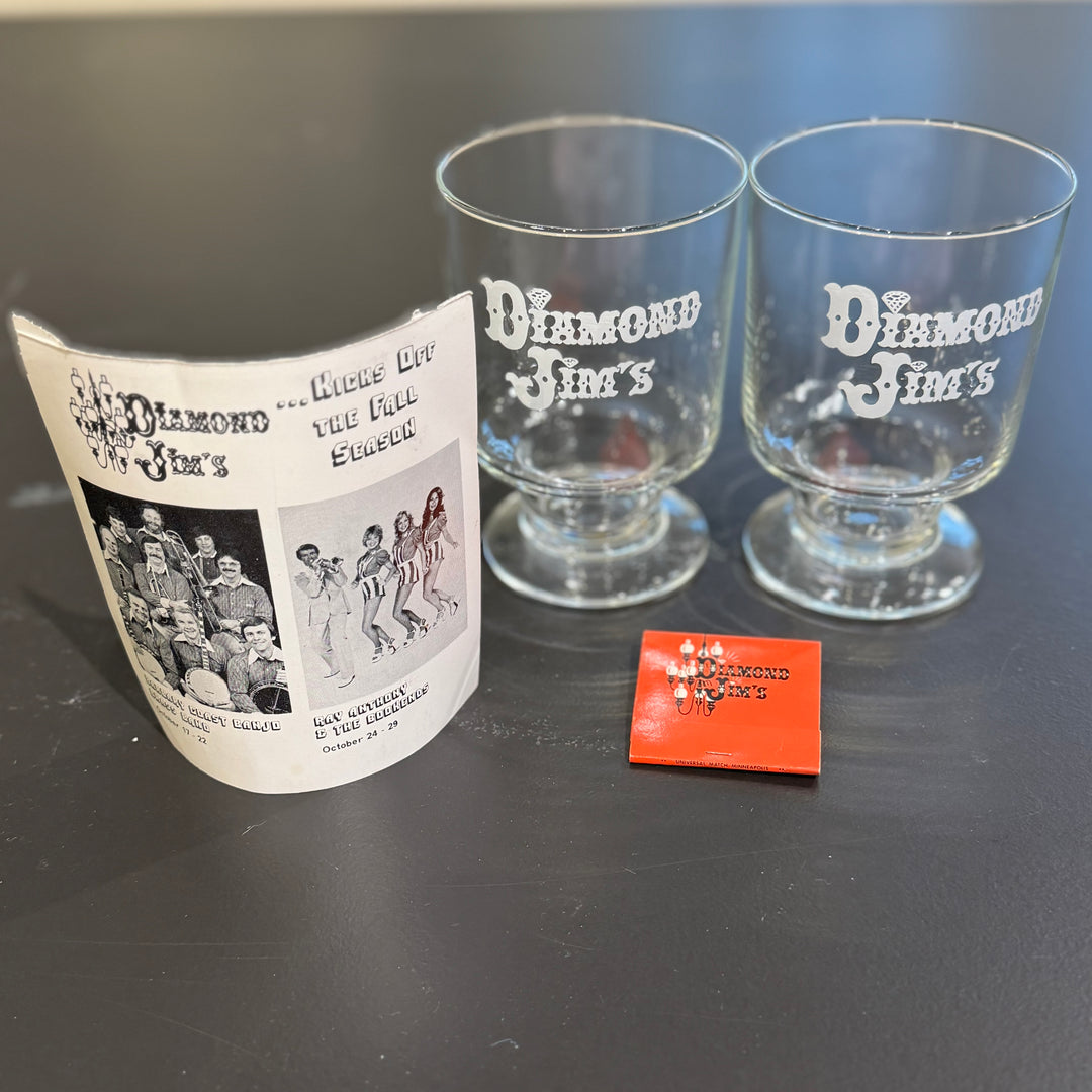 Diamond Jim’s Beer Glass Set