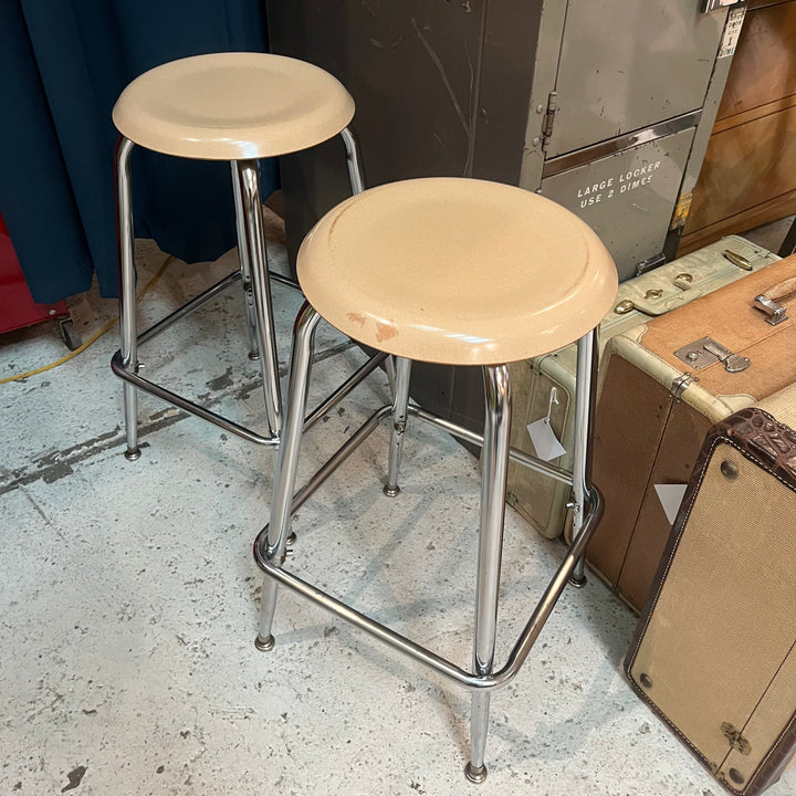 Industrial/Educational Adjustable Height Stool
