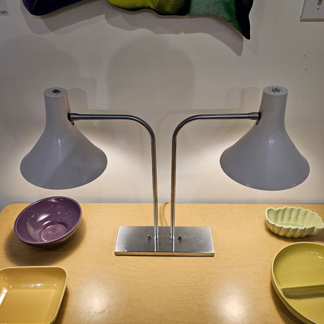 Greta von Nessen Double Cone Desk Lamp