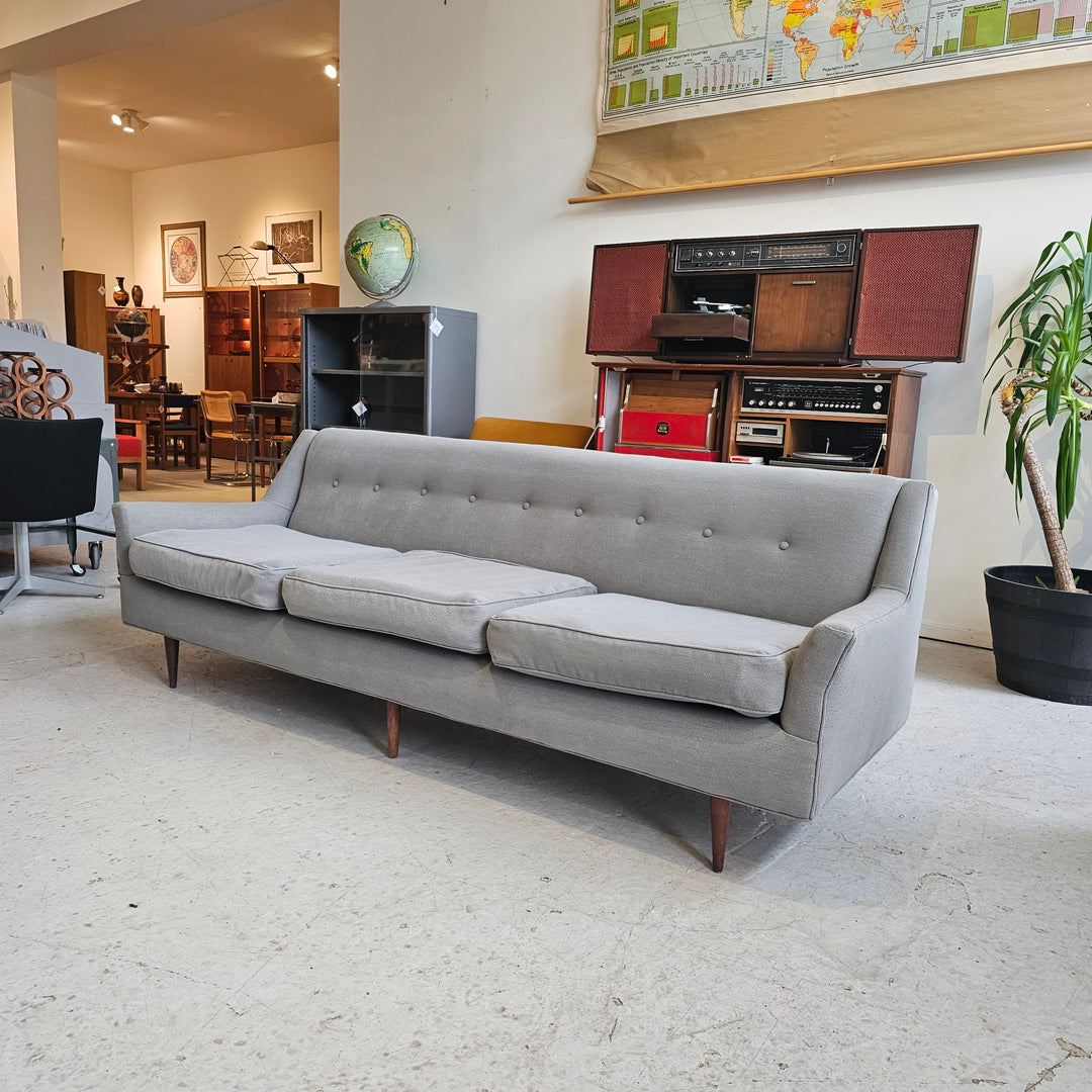 Gray MCM Flexsteel Sofa